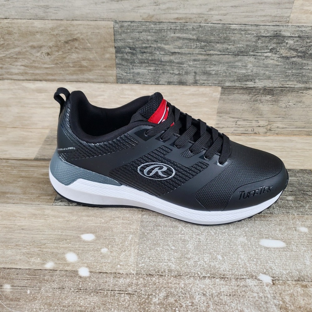 Rawlings League Turf Mens Shoes Sz 7 D Black Academy Sports Baseball Cleats